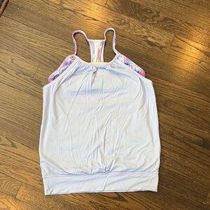 Girls Light Blue Tank Top by Ivivva (size 12)